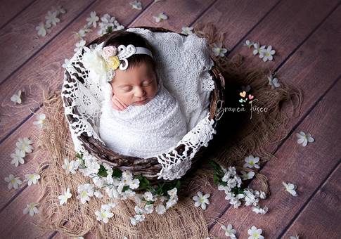 NEWBORN de Sessão Newborn da Helena