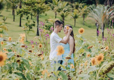 Ensaio Externo de Pré Wedding - Rafael e Nilaine 