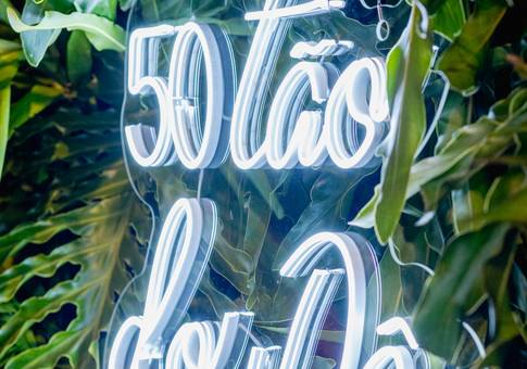 Festa de Aniversário  de 50 Anos do  DÊ 