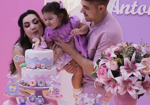 Aniversário Infantil        de Antonella fez 2 