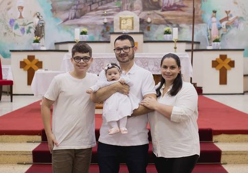 Batizado        de batizado da Lara 