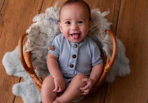 Acompanhamento Mensal de  Bernardo 6 meses 