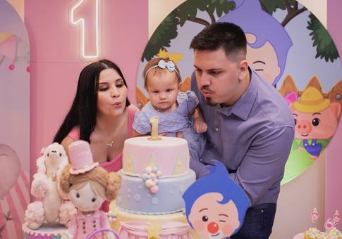 Aniversário Infantil        de Antonella faz 1