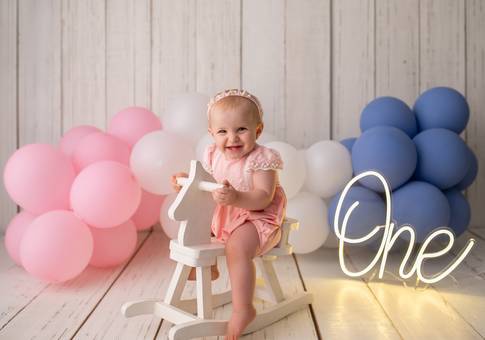 Smash the Cake / Pré Aniver de Pré 1 ano - Acompanhamento Alice