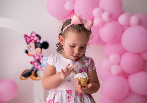 Sessão Cupcake de Luiza 2 anos 
