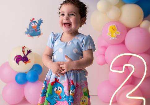 Sessão Cupcake de Emilly 2 anos 