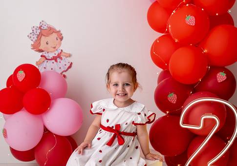 Sessão Cupcake de Isis 2 anos 