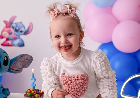 Sessão Cupcake de Eleonor 2 anos 