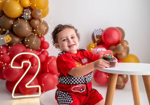 Sessão Cupcake de João Antonio 2 anos 