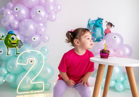 Sessão Cupcake de Cecília 2 anos