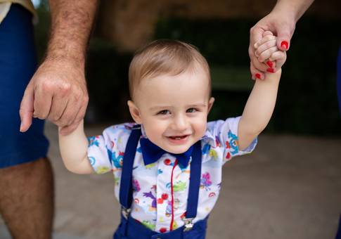 Aniversário Infantil        de Bernardo fez 1