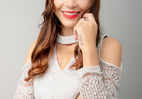 Ensaios de Luana e seus 28 anos