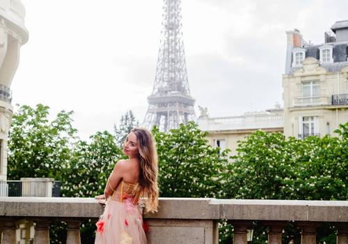 Captivated by the Magic of Parisian Sunsets 