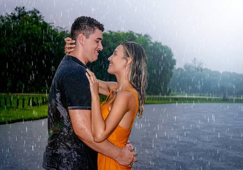 Posso fazer o meu Pré Wedding na chuva?