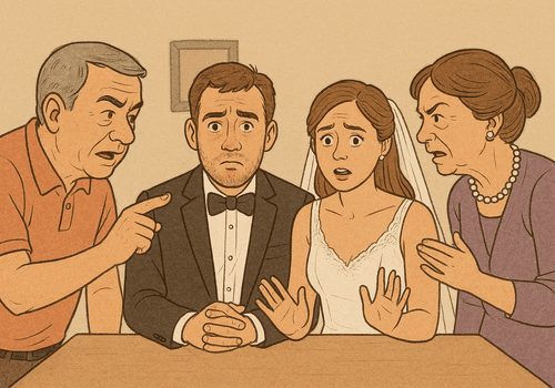 Como lidar com parentes difíceis na organização do casamento
