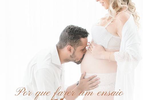 Porque fazer um ensaio gestante clean?