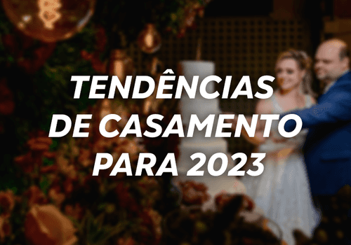Tendências de casamento para 2023