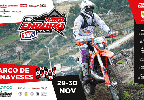 Marco de Canaveses recebe Hard Enduro 100% nos dias 29 e 30 de novembro