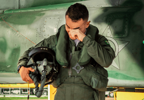 A Despedida de um caçador.