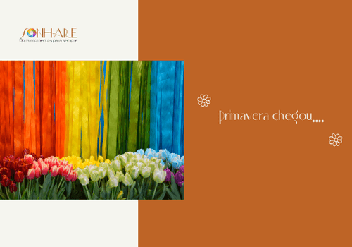 Primavera chegou...

