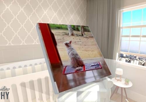 Álbum Retrato Quadrado com Legenda