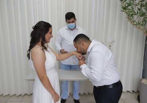 Casório Civil de Alana e Wady 