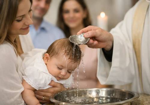 Exemplo de cobertura fotográfica de batizado