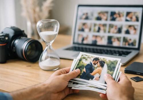 Quanto tempo demora entregar fotos de casamento?