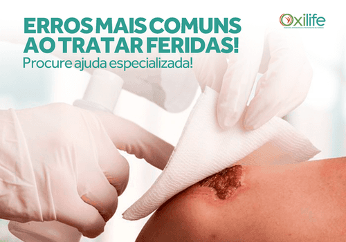 Erros mais comuns ao tratar feridas