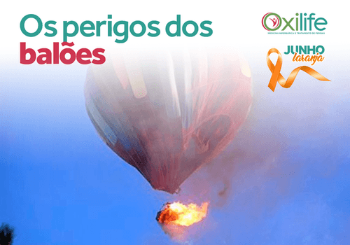 Os perigos dos balões