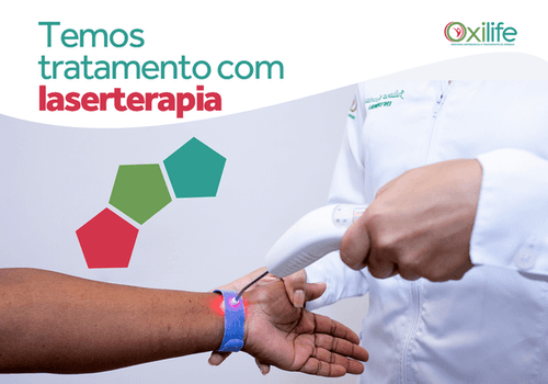 Tratamento com laserterapia