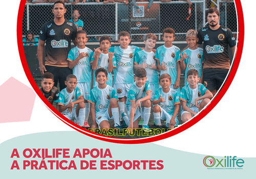 A Oxilife apoia a prática de esportes