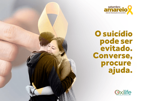 O suicídio pode ser evitado. Converse, procure ajuda.