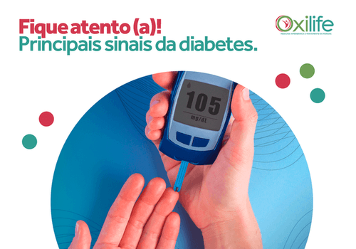Fique atento(a)! Principais sinais da diabetes.