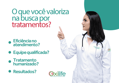O que você valoriza na busca por tratamentos?
