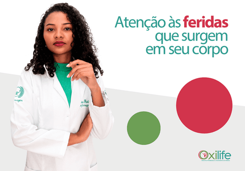 Atenção às feridas que surgem em seu corpo