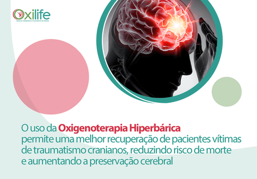 O uso da Oxigenoterapia permite uma melhor recuperação de pacientes vítimas de traumatismo craniano