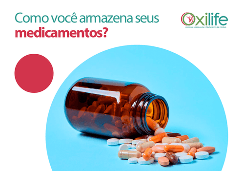 Como você armazena seus medicamentos?