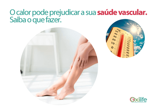 O calor pode prejudicar a sua saúde vascular