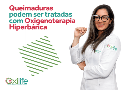 Queimaduras podem ser tratadas com Oxigenoterapia Hiperbárica