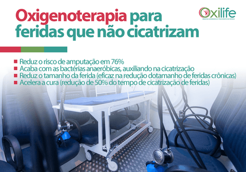 Oxigenoterapia para feridas que não cicatrizam