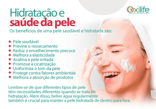Hidratação e saúde da pele