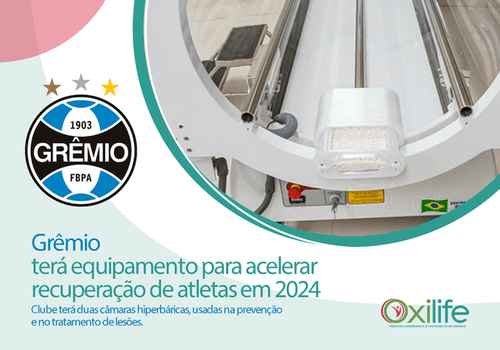 Grêmio terá equipamento para acelerar recuperação de atletas em 2024