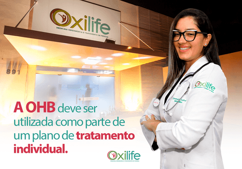 A OHB deve ser utilizada como parte de um plano de tratamento individual