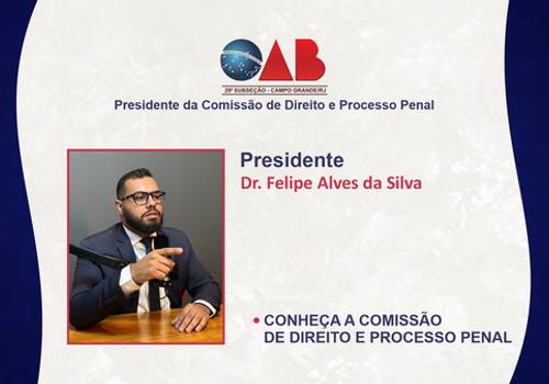 COMISSÃO DE DIREITO E PROCESSO PENAL 