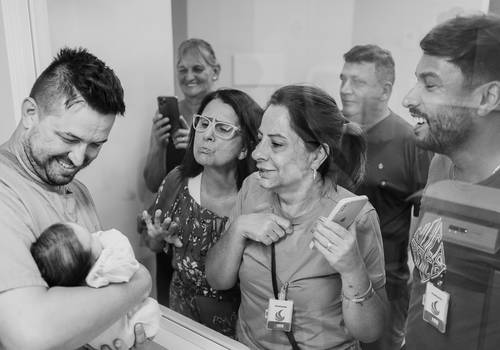 Sua família tirava fotos quando você era criança?