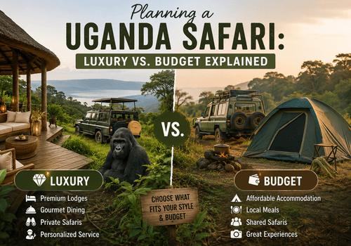 Planning a Uganda Safari: Luxury vs. Budget Explained