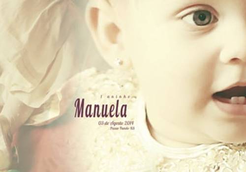 Realize Kids de 1 Ano Manuela