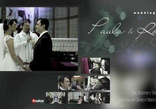 Realize Films de Wedding Paula e Rodrigo
