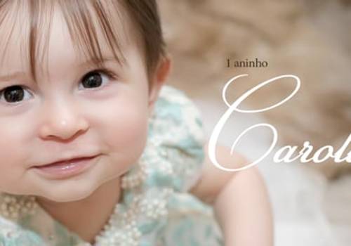 Realize Kids de 1 Ano Carolina